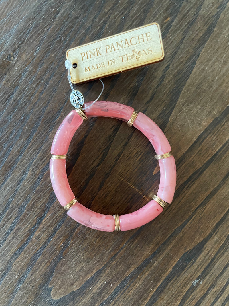 Pink Tube Bracelet