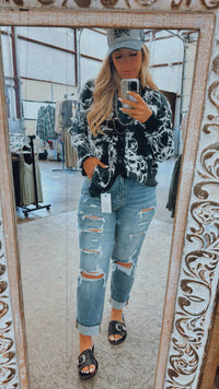 Rodeo fuzz cardigan