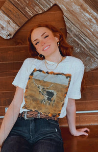 Tooled Belt with buckle