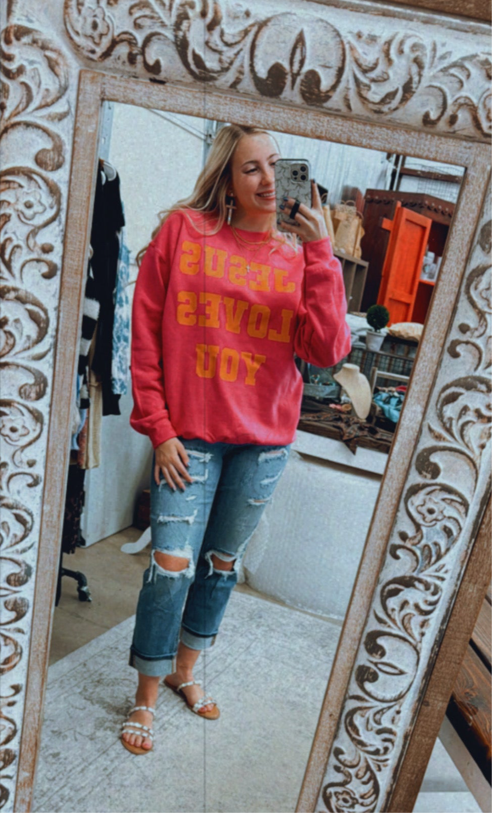 Jesus Loves You Sweatshirt