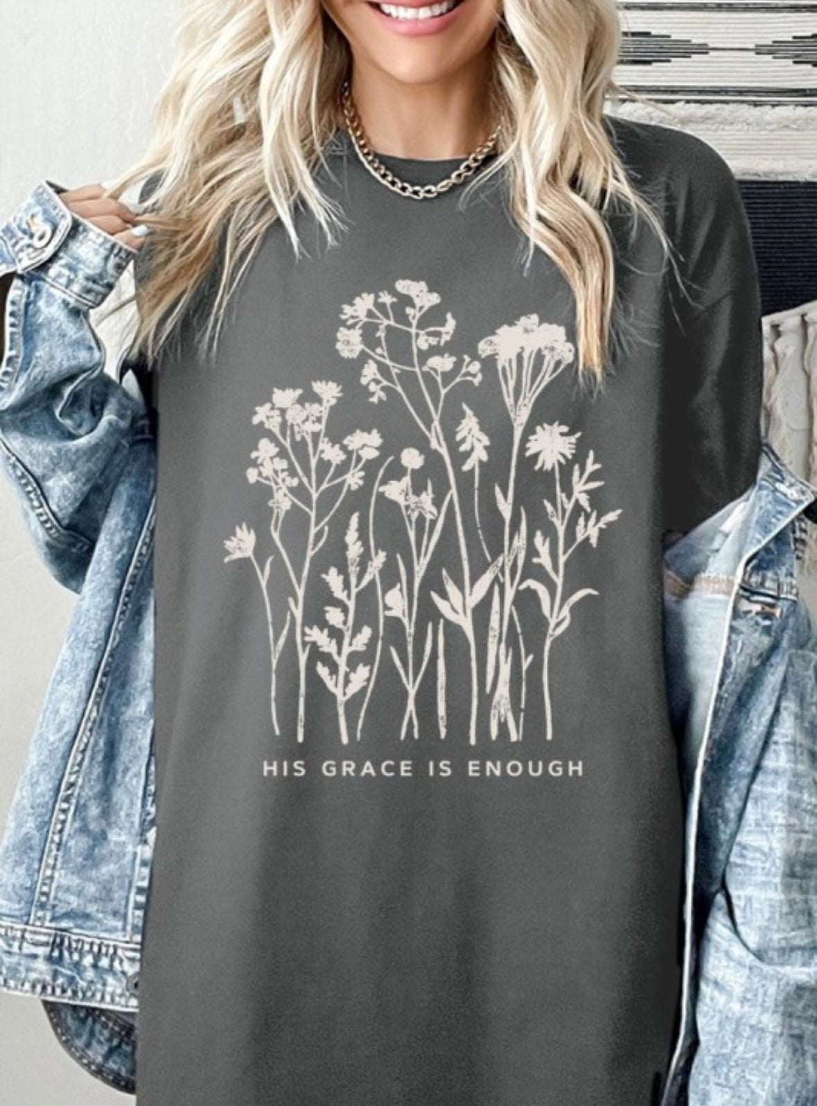 His Grace is Sufficient Tee
