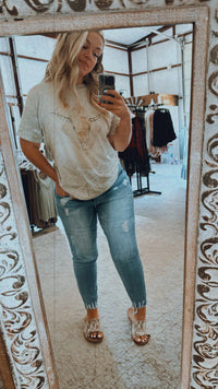 Light High Rise Boyfriend Jeans