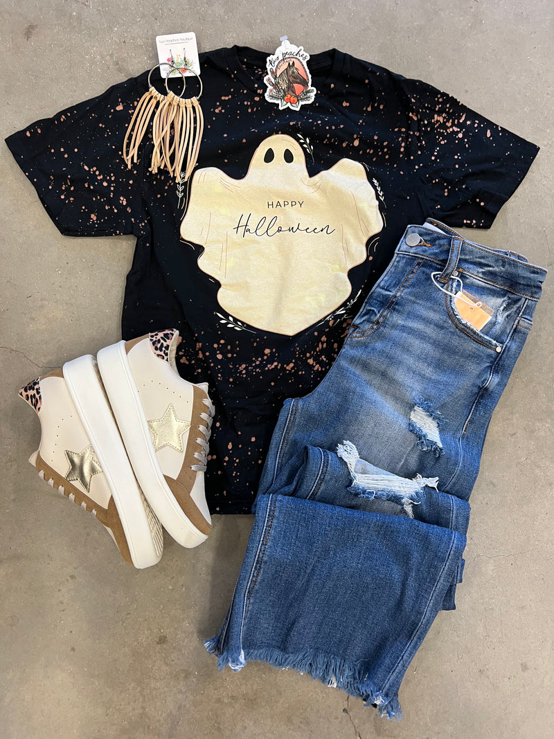 Happy Halloween Ghost Tee