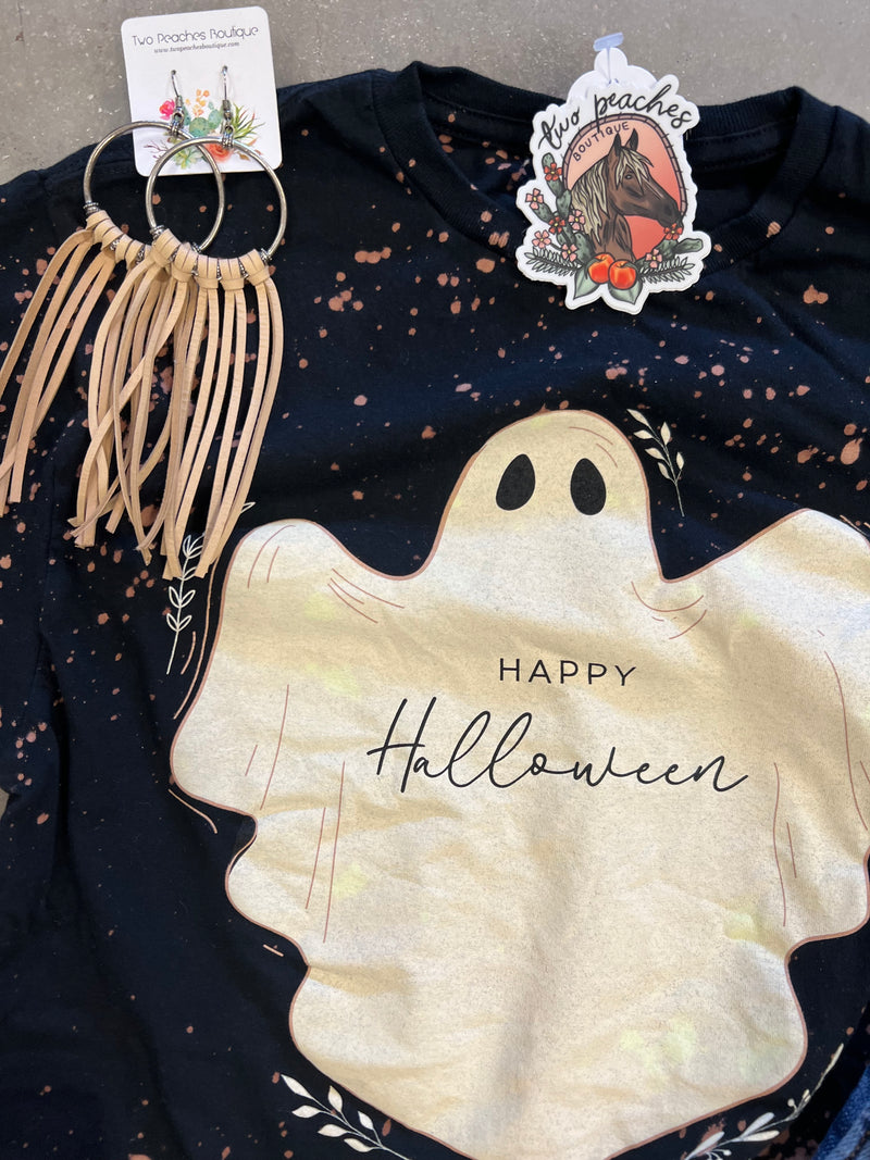 Happy Halloween Ghost Tee