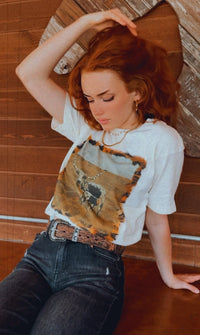 Tooled Belt with buckle
