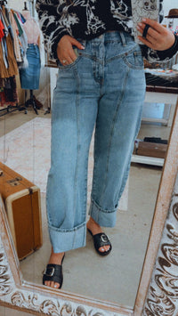 Western barrel Jean