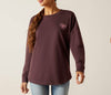 Ariat LS Tshirt Clove Brown