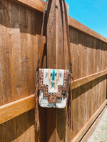 Cowhide Aztec Bag