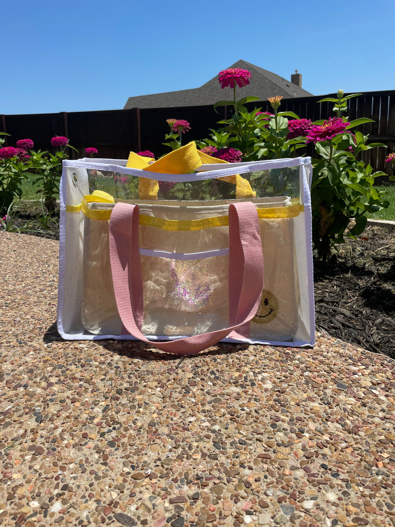 Clear Double Totes