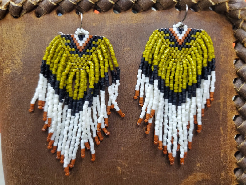 Beaded Harvest Earrings