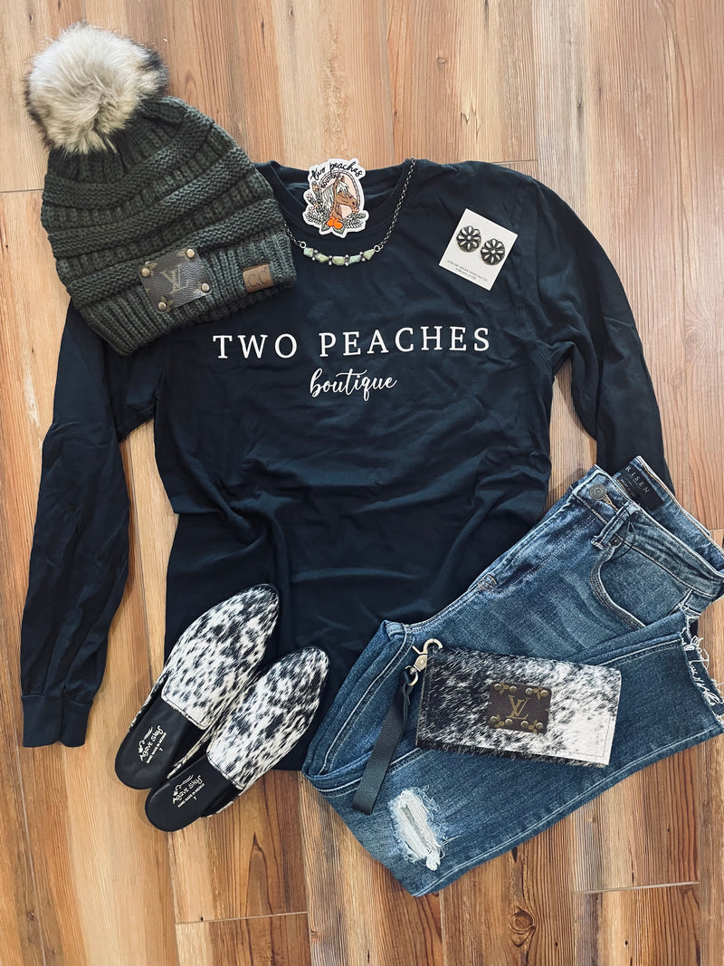 Two Peaches Long Sleeve Tee