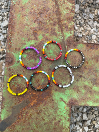 Seed Bead Wrap Rings