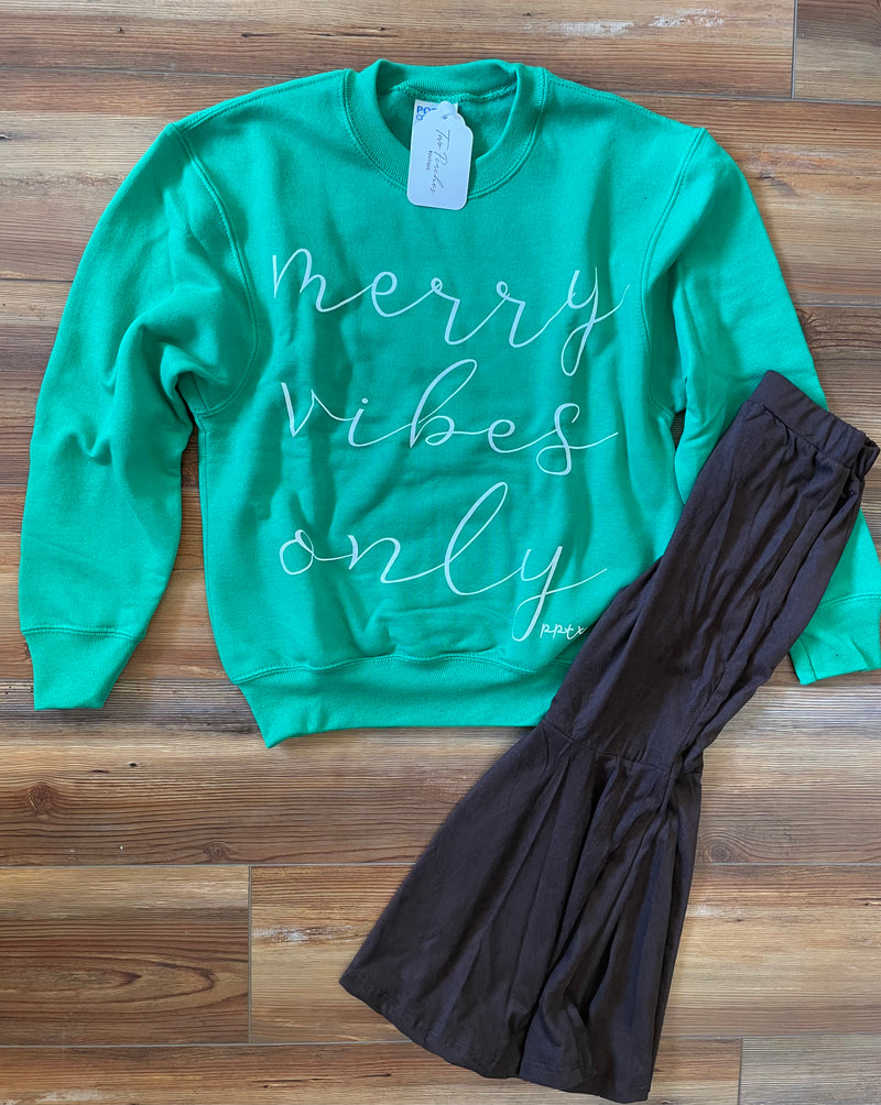 Kids Merry Vibes Sweatshirt