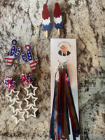 Patriotic Stars Earrings