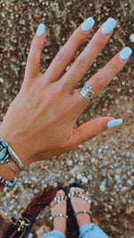 Single Stone Feather Wraps
