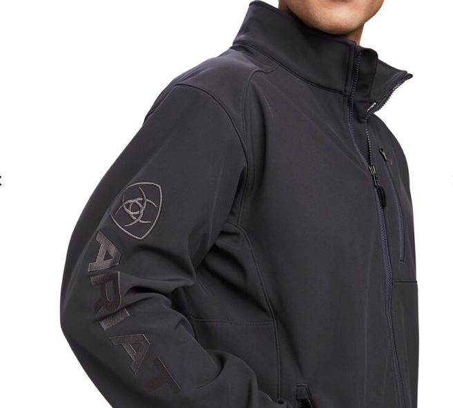 Men's Logo 2.0 Softshell Jacket-Phantom Blue