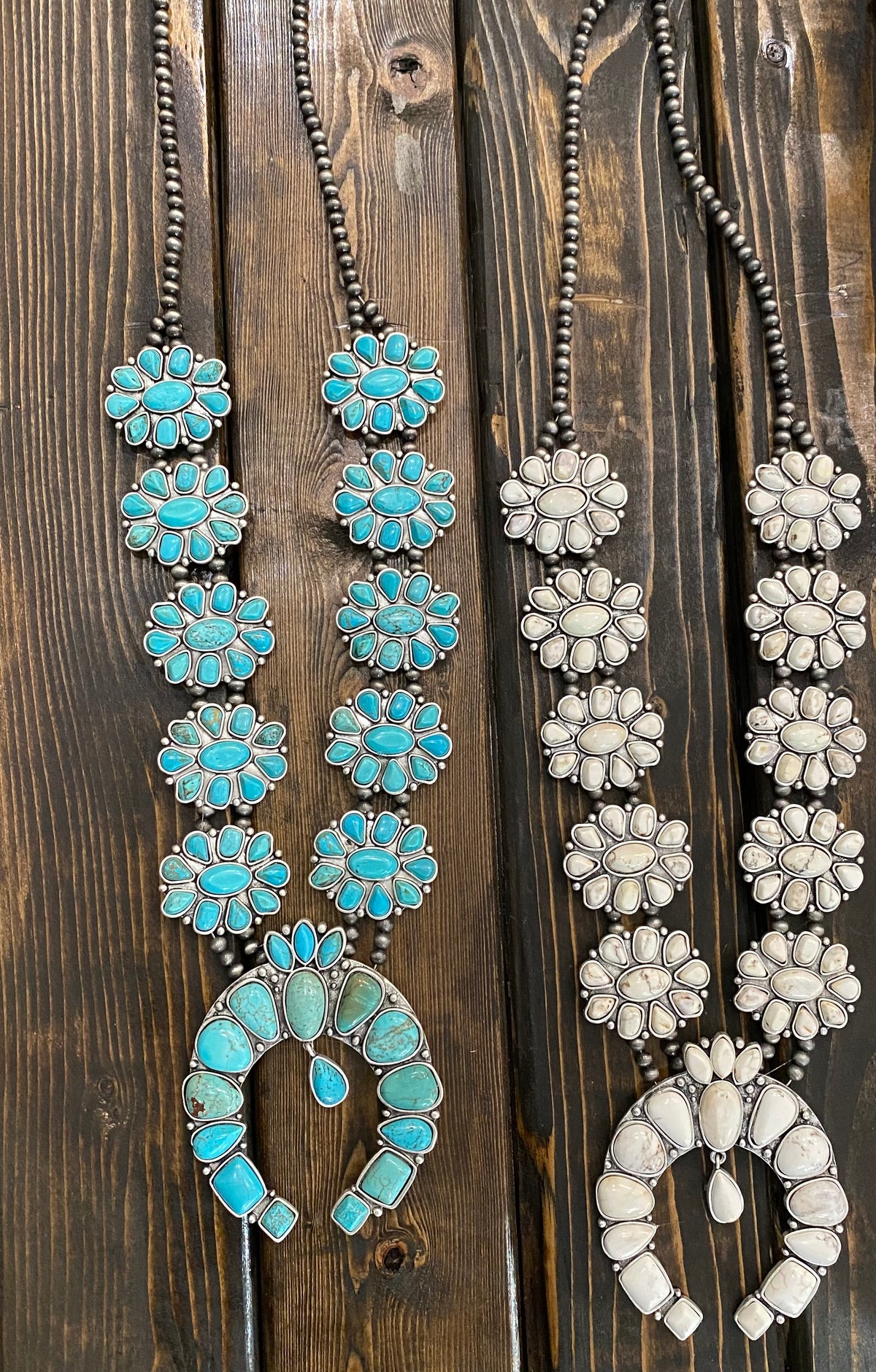 Maverick Squash Blossom Necklace