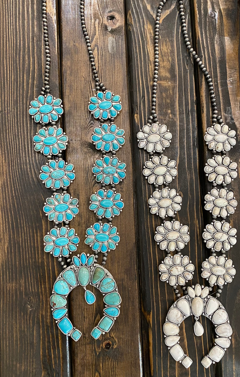 Maverick Squash Blossom Necklace