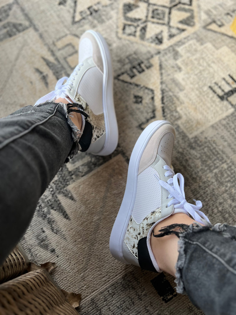 Snake Gray Sneakers
