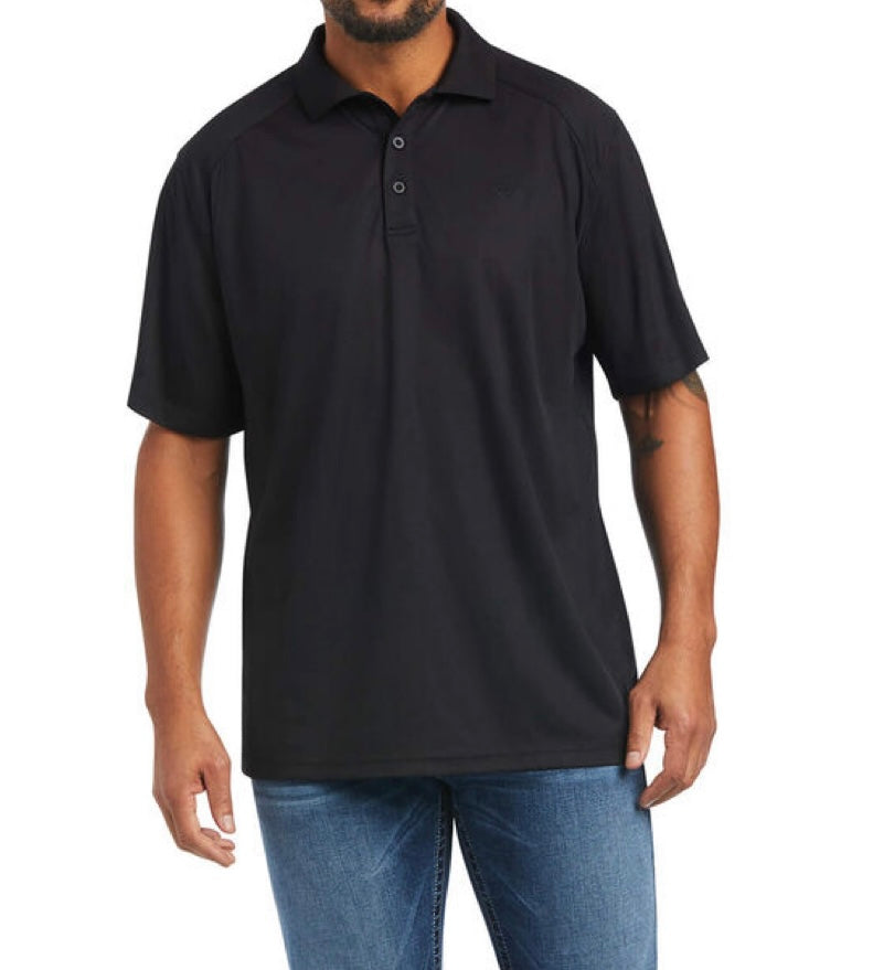 Men’s Ariat Polo-Black