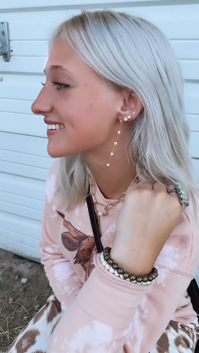 Gold Dangle Earrings