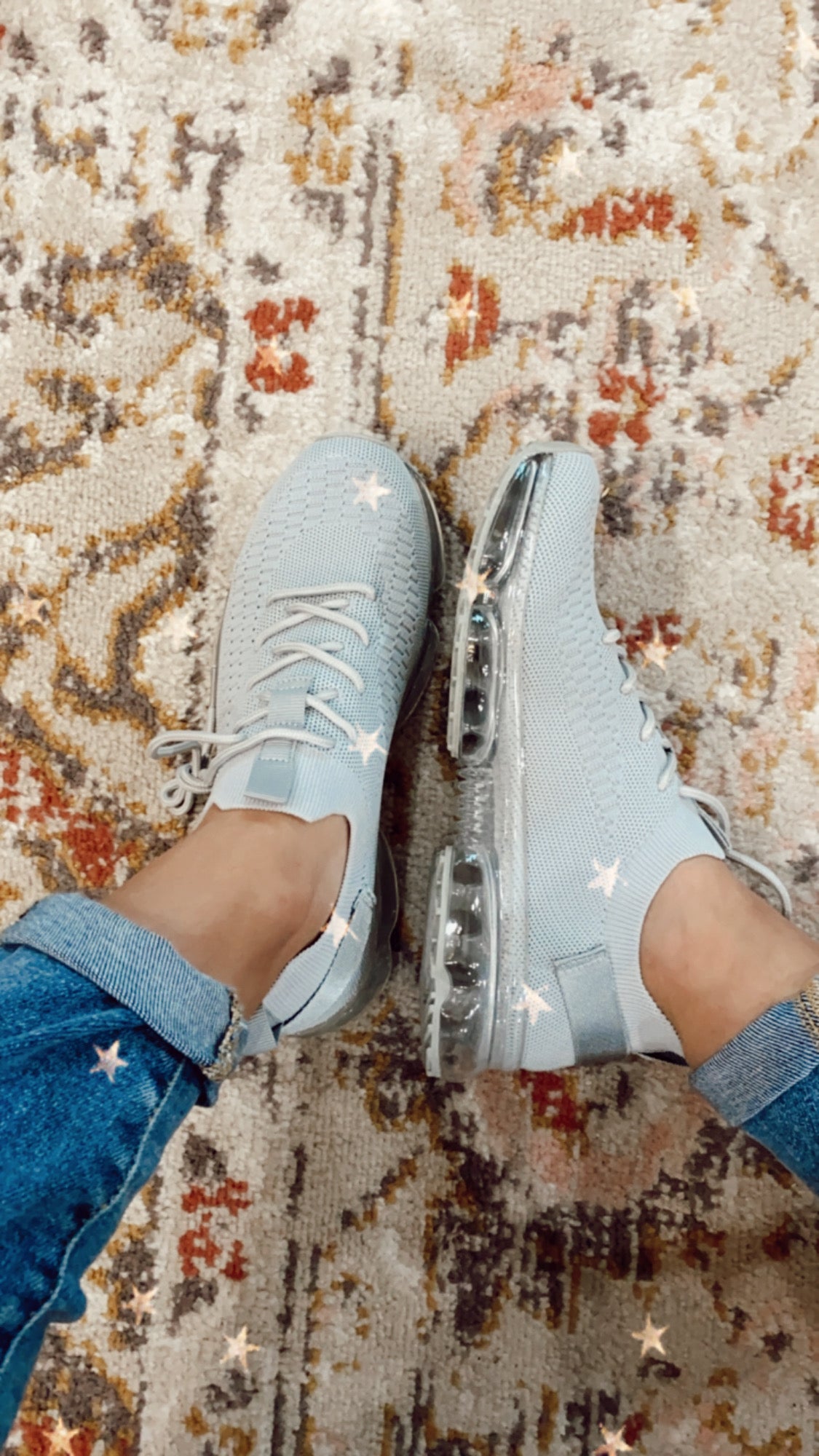 Grey Basic Tennis Shoes Two Peaches Boutique
