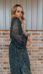 Hunter Bubble Sleeve Dress