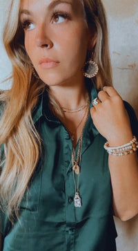 Gold 5 Strand Necklace