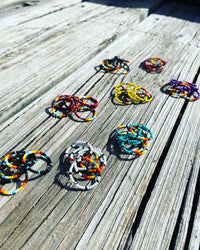 Seed Bead Wrap Rings