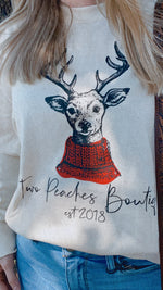 Vintage Deer Logo Long Sleeve Tee