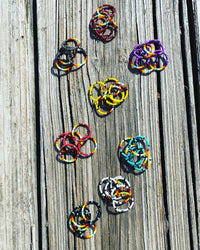 Seed Bead Wrap Rings