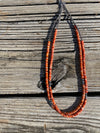 Spiney Oyster and Navajo Necklace