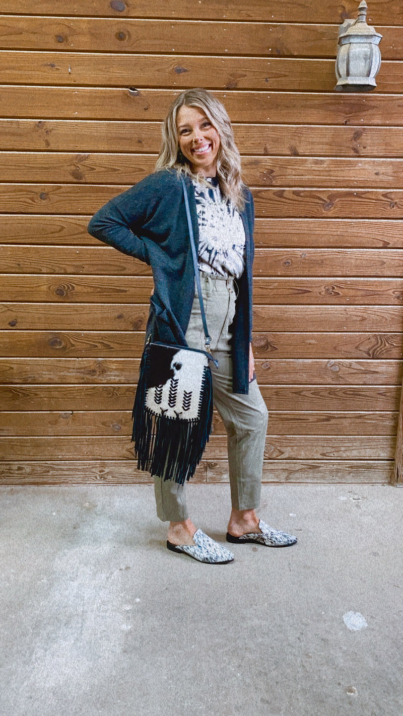 Olive Straight Leg Pants